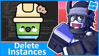 Delete Instances Destroy Remove Debris  Roblox Advanced Scripting 2 2023 [upl. by Ahsaekal]