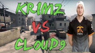 CSGO POV fnatic Krimz vs Cloud9 2310 dust2  DreamHack Open ClujNapoca 2015 [upl. by Hazlett]