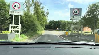 🚘 2 hours Avebury to Milton Keyes in England  60fps  Windows Down  No Music  Waze SatNav [upl. by Box]