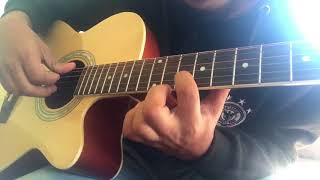 Glory glory Man united lead song lesson on guitar [upl. by Aneetsirk]