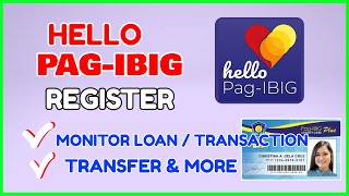 Hello Pagibig App Register How to Sign Up to Hello PagIBIG App Online [upl. by Serolod]