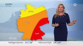 Wetter Haute in Deutschland 24072021 [upl. by Otrevogir]