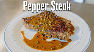 Steak Au Poivre Is A Steak Lovers Dream  Forgotten Classics [upl. by Eugeniusz]