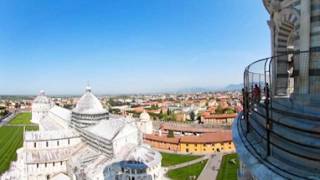 360 VR Tour  Pisa  Leaning Tower of Pisa  Inside  All floors  Air panoramic view  No comments [upl. by Elleuqar]