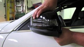 Mercedes Benz Mirror Cover Removal [upl. by Aryc372]