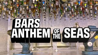 Royal Caribbean Anthem of the Seas Bar Tour [upl. by Norak]