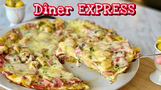 DÉLICIEUX DÎNER EXPRESS PRÊT EN 10 MINUTES 🥘🍳 Recette très facile Deli Cuisine [upl. by Macnair]