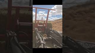 Pushing a truck with a tractor funny truck tractor [upl. by Innoc]