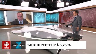 Zone économie  Taux directeur à 4  bientôt [upl. by Ailemaj]