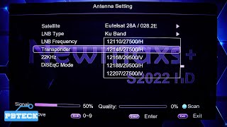 💎 How To Scan Dstv FTA Channels On Newmaxs S2022 HD Decoder [upl. by Cianca]