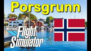 MSFS2020 Norway  Porsgrunn Extension city addon  LINK [upl. by Sudderth]