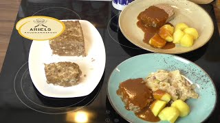 Hackbraten wie bei Oma mit gestuftem Weißkohl und Salzkartoffeln Hausmannskost [upl. by Galloway]