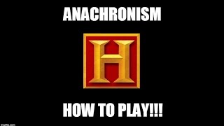 Anachronism Learn to Play part 1 The basics [upl. by Remark]