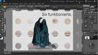 Magische Extrahierung Objekte einfach freistellen mit Photoshop Elements [upl. by Nannette]