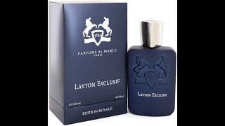 Parfums De Marly Layton Exclusif Fragrance Review 2017 [upl. by Warder190]