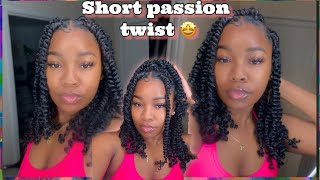 SHOULDER LENGTH PASSION TWIST 2 METHODS Beginner Friendly [upl. by Di]