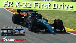 RaceRoom FR X22 F1 2022 First Drive and Review [upl. by Carolyn179]