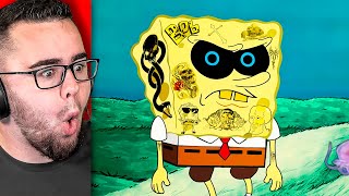 SPONGEBOB But Hes A GANGSTER RAPPER Reaction [upl. by Ursa]