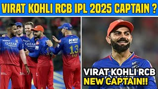 VIRAT KOHLI RCB IPL 2025 CAPTAIN VIRAT KOHLI RCB NEW CAPTAIN [upl. by Lenra]