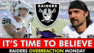 Gardner Minshew CAN Lead LV To The Playoffs Raiders Rumors amp Overreaction Monday After Ravens Game [upl. by Wynn663]