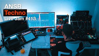 Techno LiveJam413 with TR8S  Eurorack Modular [upl. by Katheryn]