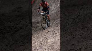 The course is turning into a mud fest here in Crans Montana for Round 5 of the UCI MTB World Cup [upl. by Warenne]