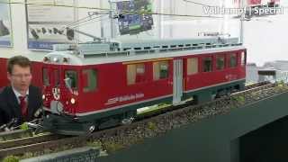 Spielwarenmesse 2015 ESU  Pullman  RhB Triebwagen ABe 44 II in IIm by volldampftv [upl. by Atin502]