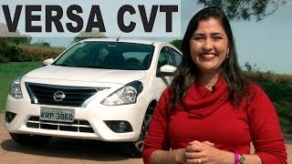 Nissan Versa 2017 e March 2017 Automático CVT em Detalhes [upl. by Soule]