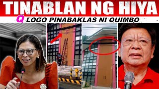 HALA Q LOGO PINATANGGAL NI QUIMBO TINABLAN NG HIYA SI MADAM [upl. by Buderus]