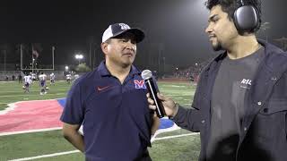 Brownsville ISD Football Brownsville Veterans Memorial Chargers vs Corpus Christi Miller Buccaneers [upl. by Soutor]