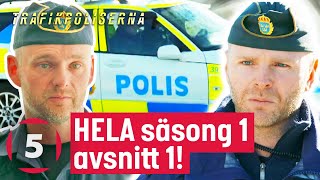 Fortkörningar rattfyllerister arga bilister  hela första avsnittet av Trafikpoliserna  Kanal 5 [upl. by Dercy24]