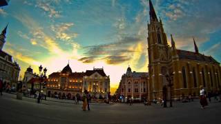 Novi Sad in motion  Timelapse [upl. by Ailecnarf563]