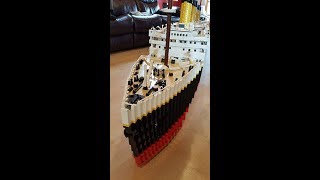 Large Lego Titanic with complete interior [upl. by Terhune628]