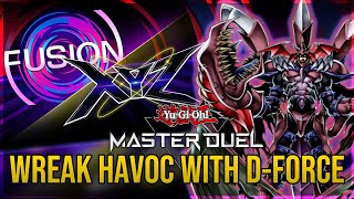 YuGiOh Master Duel  DFORCE Wreak Havoc on FUSIONXYZ Festival [upl. by Ynad]