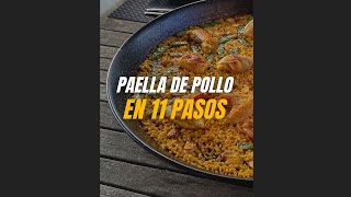 Como Hacer Paella de Pollo en 10 Pasos [upl. by Sivam463]