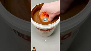 chocolate nutella food nutellachocolate satisfying funny notalking asmreating mukbang [upl. by Cohleen]