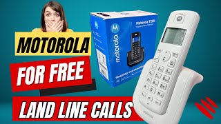 Free Wifi landline wireless phone  best landline phone  for Jio fiber and Airtel Xstream [upl. by Gratt]