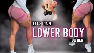 Let’s Train Lower Body Together  Quads  Hamstrings  Calf’s  Glutes [upl. by Hilarius]