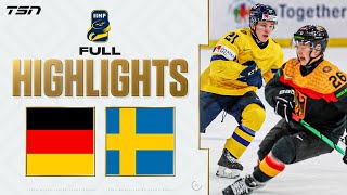 Sweden vs Germany FULL HIGHLIGHTS  2024 World Junior Championship [upl. by Averir]