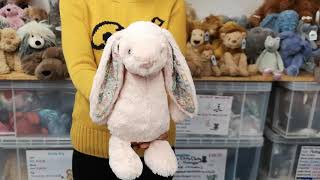 Jellycat Bashful Blossom Blush Bunny [upl. by Enerahs690]