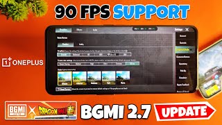 90 FPS Support Available in BGMI 27 Update on Android Smartphones🔥 How to enable 90 FPS in BGMI [upl. by Netsruk874]