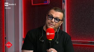 Intervista a Gianluca Grignani  Radio2 a Sanremo [upl. by Oesile640]