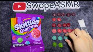 ASMR Skittles Gummies Wild Berry [upl. by Einatsed]