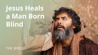 John 9  Jesus Heals a Man Born Blind  The Bible [upl. by Luanni]