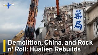 Hualien Earthquake Recovery Continues as China and Rock Bands Offer Help  TaiwanPlus News [upl. by Reichert920]