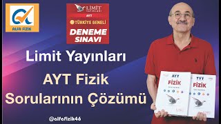 Limit yayınları Türkiye geneli AYT Deneme Çözümü Fizik [upl. by Arutnev887]