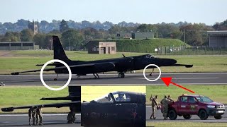 🇺🇸 The Interesting 🤔 Lockheed U2 Landing Procedure [upl. by Marilin]