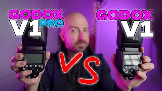 Whats The Difference  Godox V1 vs V1 Pro [upl. by Haroppiz]