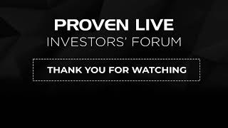 PROVEN Live Investors Forum [upl. by Denby]