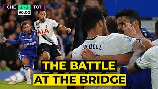 Chelsea 22 Tottenham Highlights  THE BATTLE AT THE BRIDGE [upl. by Aciretehs]